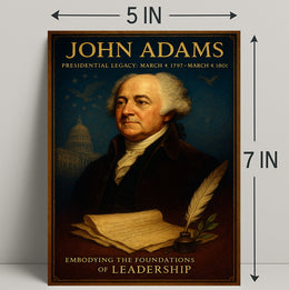 John Adams 2nd President Poster PosterGoat