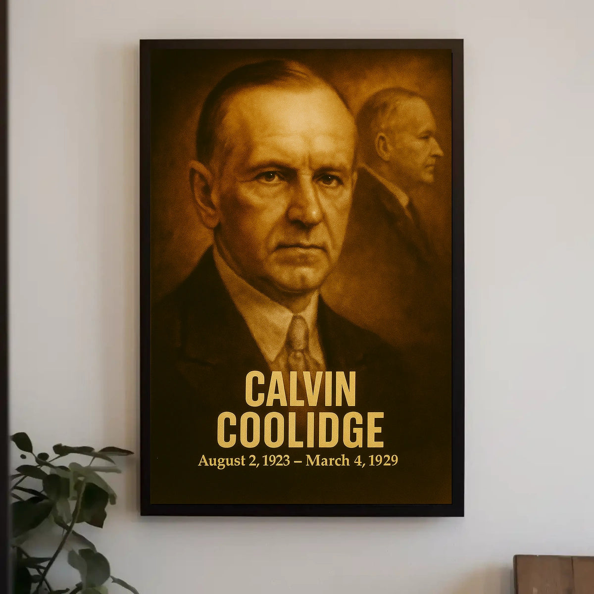 Calvin Coolidge Poster