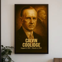 Calvin Coolidge Poster