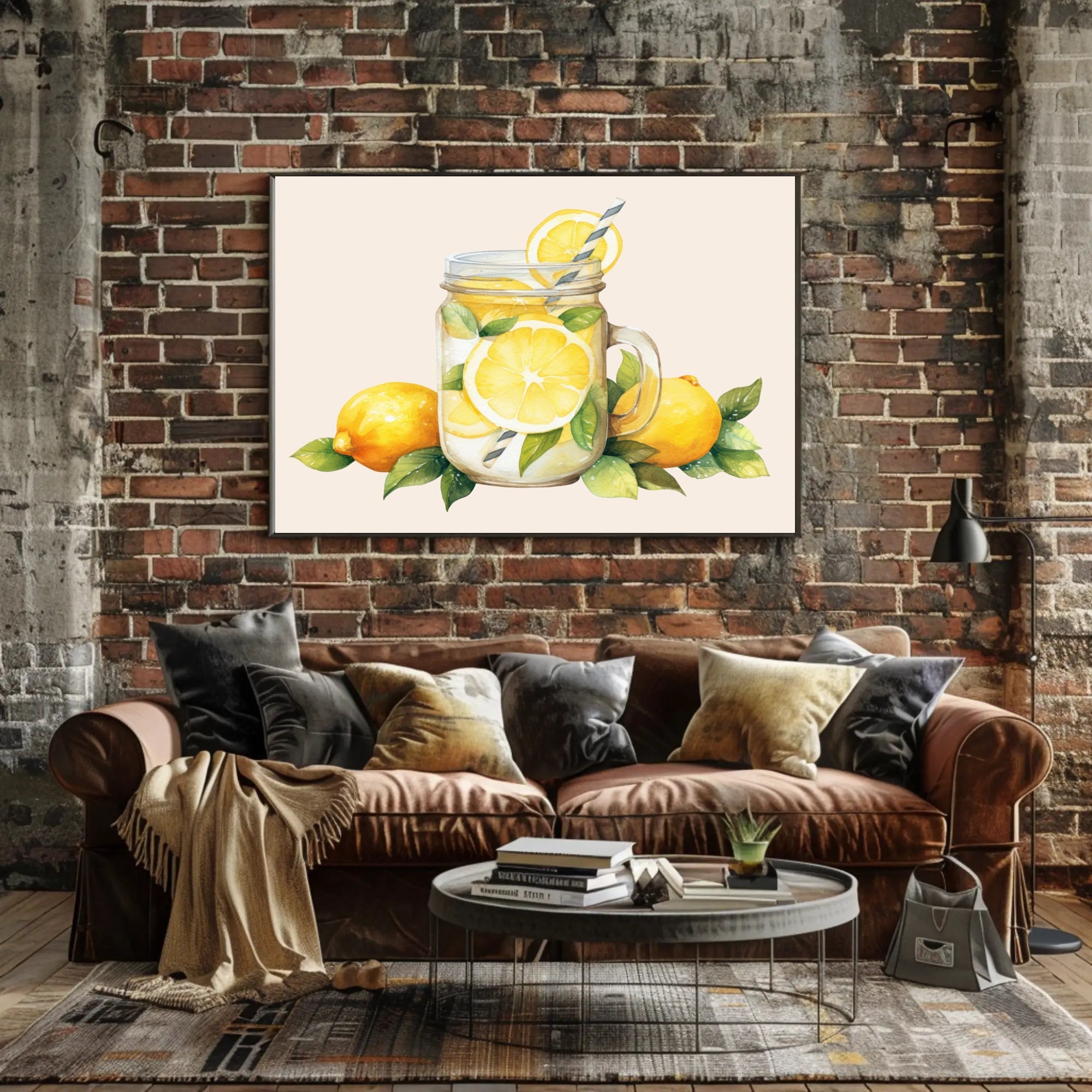 Refreshing Lemonade Delight Poster