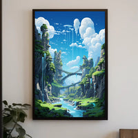 Enchanted Sky Bridges Poster