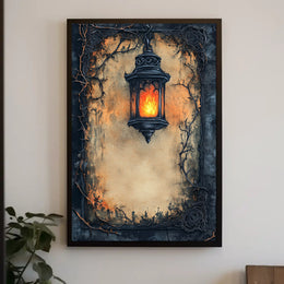 Enchanted Lantern Poster