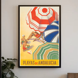 Playas De Andalucía Poster