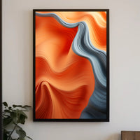 Flowing Colors Poster PosterGoat