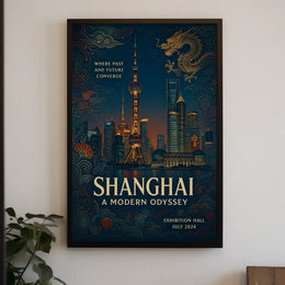 Shanghai A Modern Odyssey Poster
