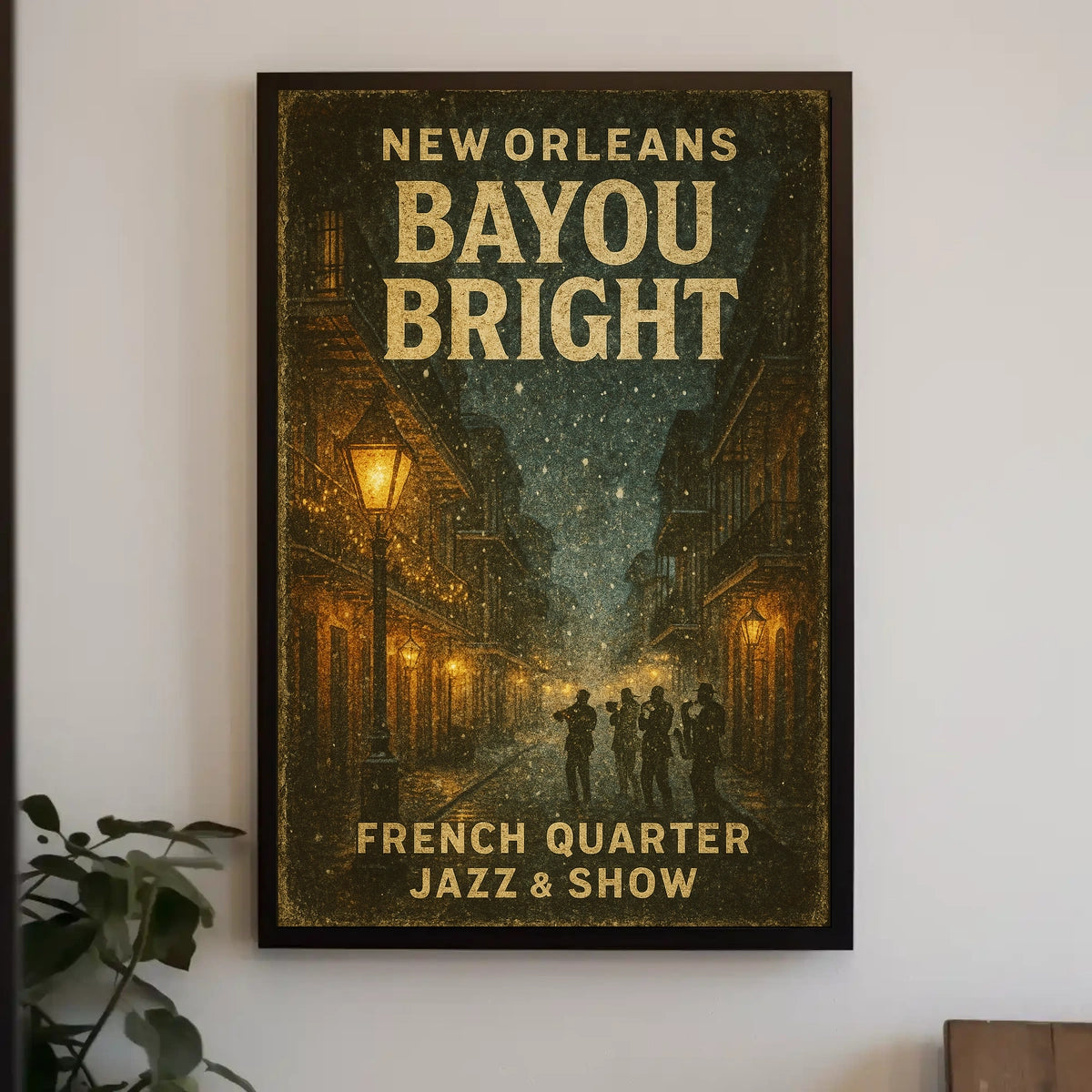 New Orleans Bayou Bright Poster