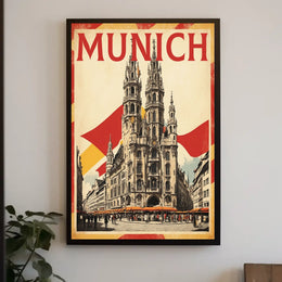 Munich Architectural Splendor Poster
