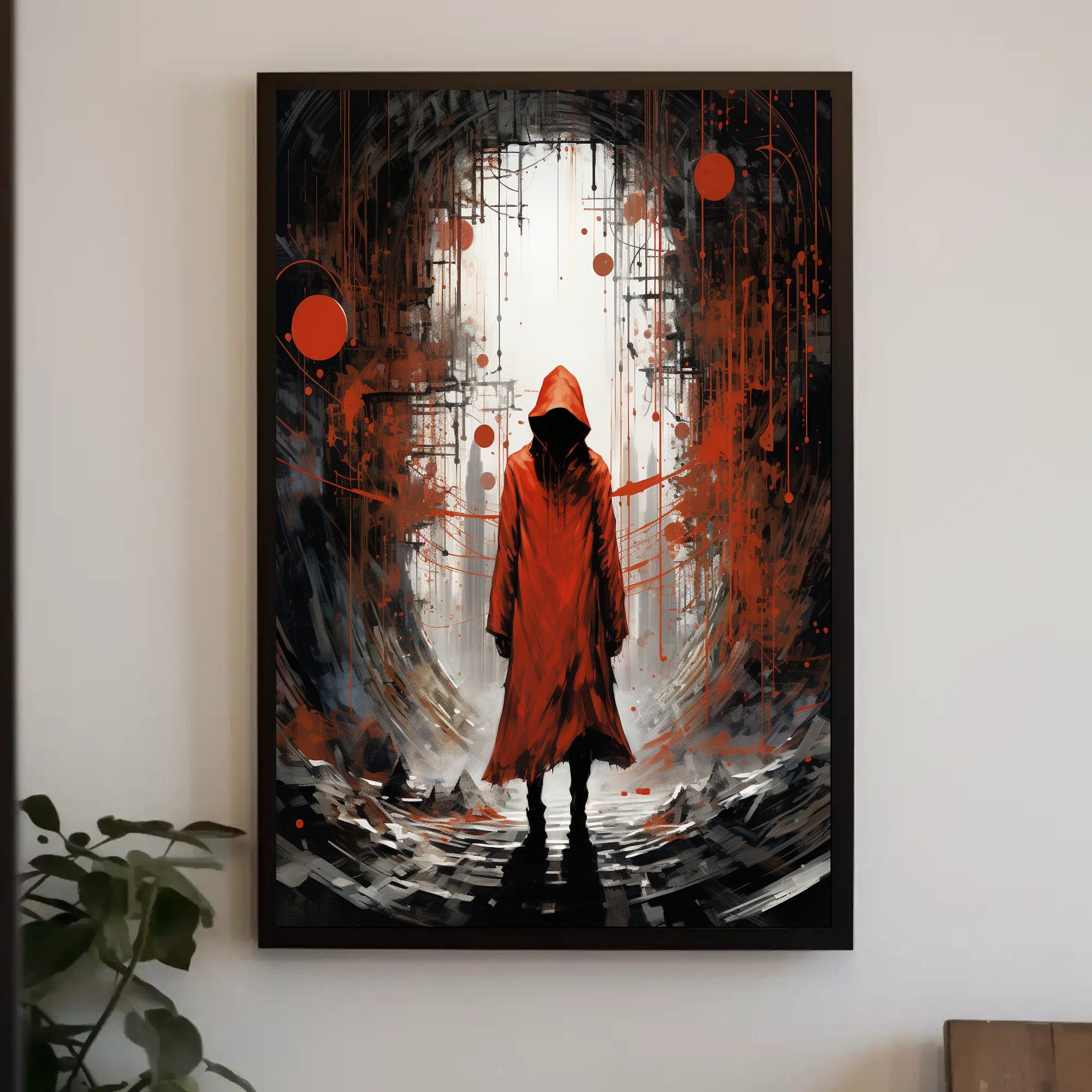 The Enigmatic Figure Poster