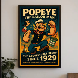 Popeye 1929 Art Poster POP-16