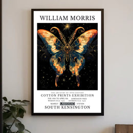 William Morris Artistry 19th Century Cotton Prints Poster