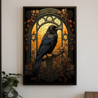 The Enigmatic Raven Poster