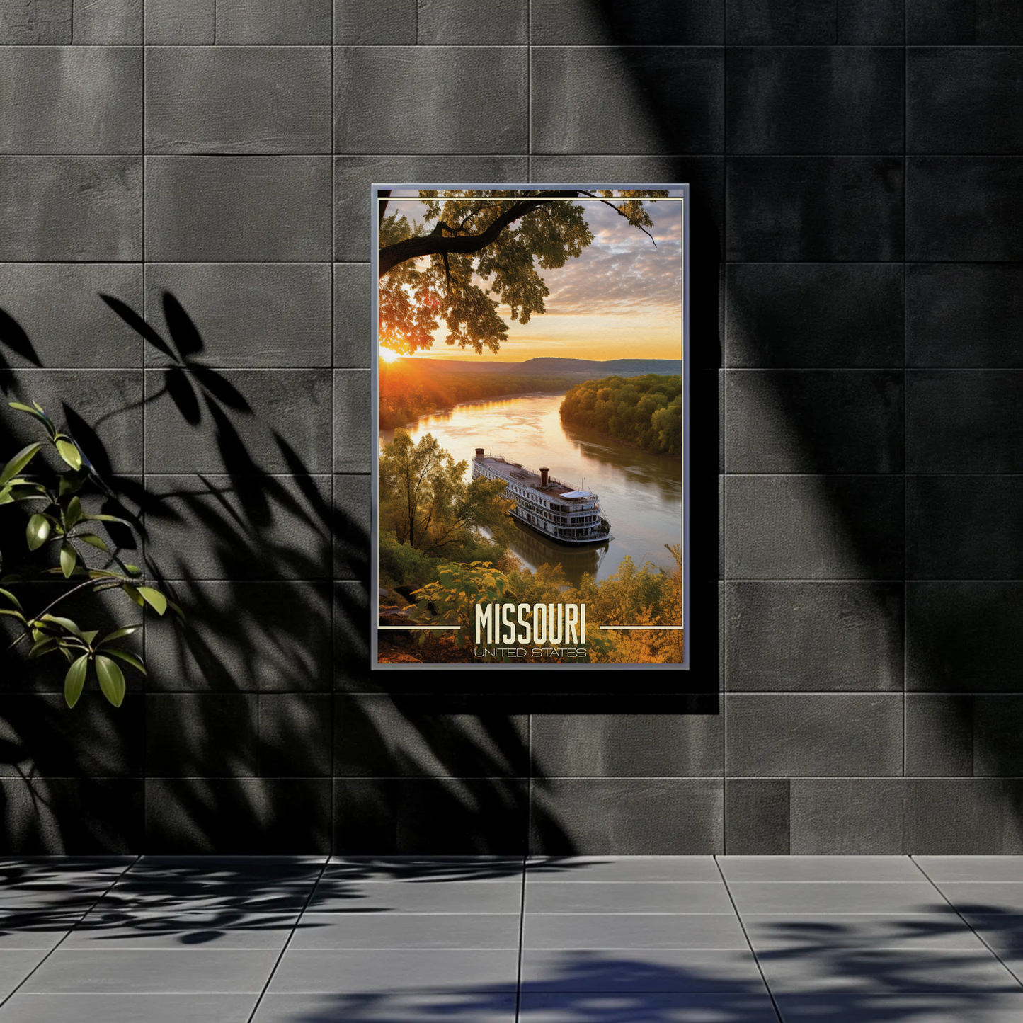 Missouri Vintage Poster
