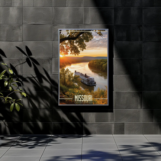 Missouri Vintage Poster