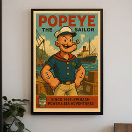 Popeye 1929 Art Poster POP-204