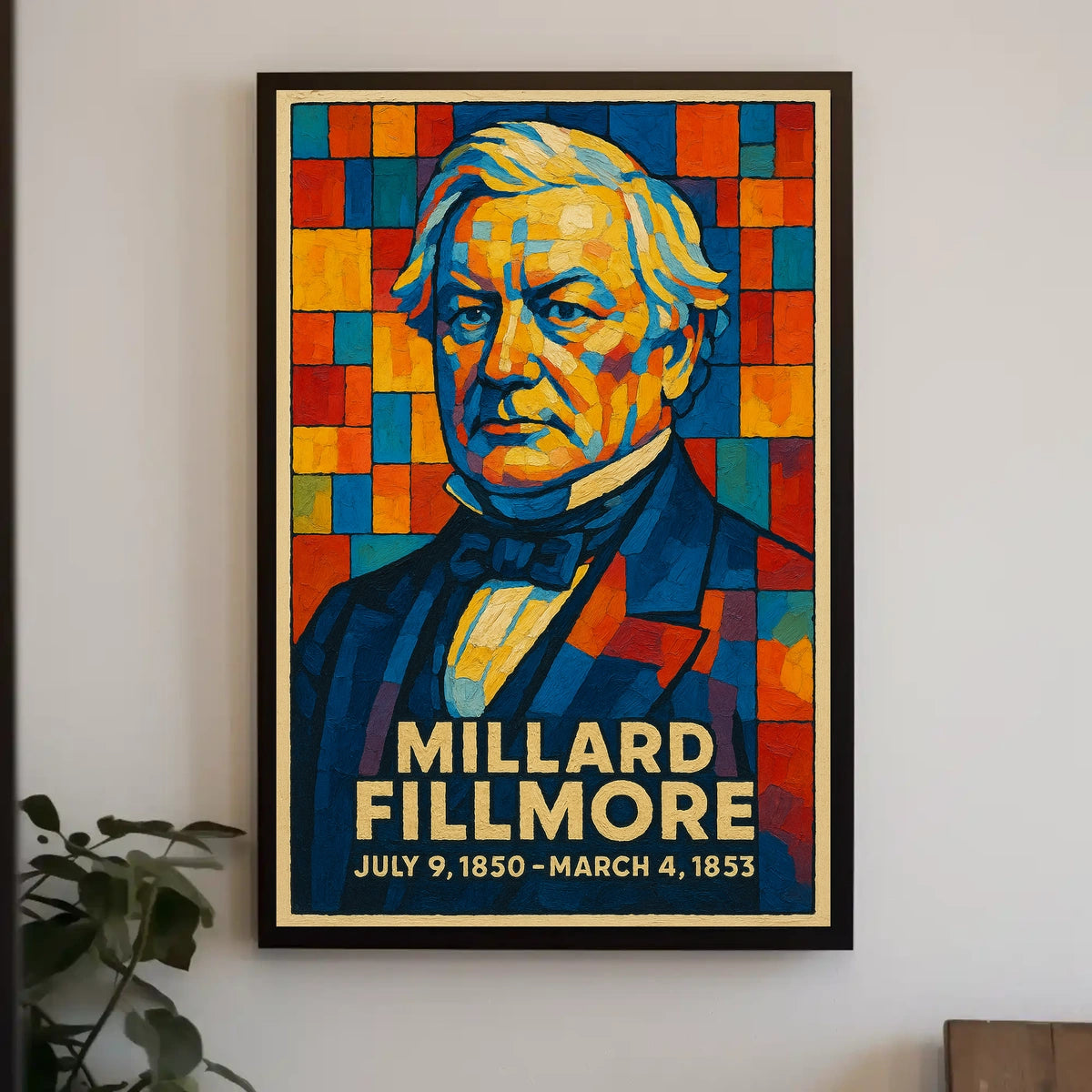 Millard Fillmore 13th President Poster