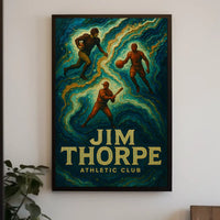 Jim Thorpe Athletic Club Poster