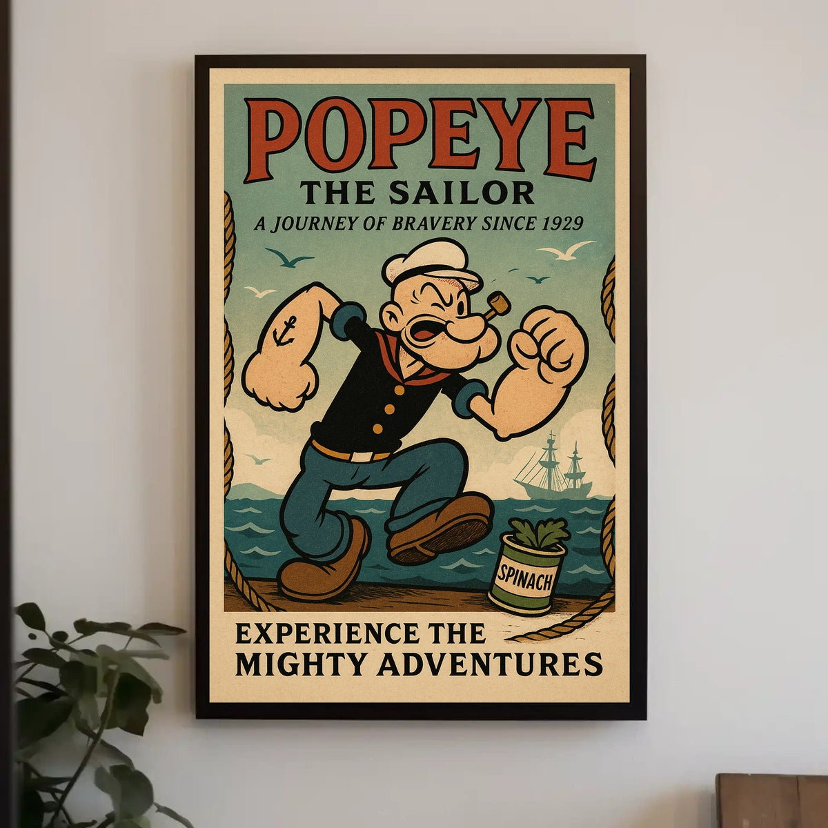 Popeye 1929 Art Poster POP-25