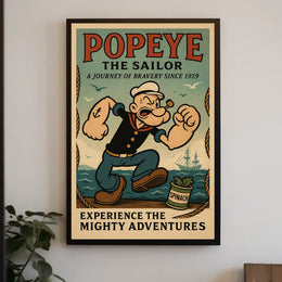 Popeye 1929 Art Poster POP-25