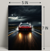 Speed And Storm Poster