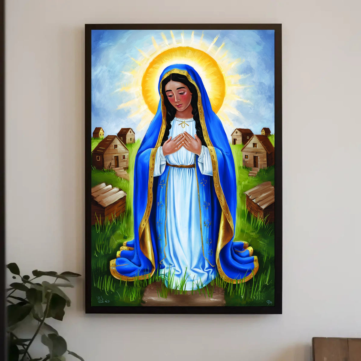 The Radiant Virgin Mary Poster