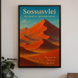 Sossusvlei The Heart of the Namib Desert Poster