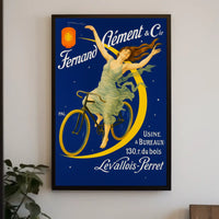 Fernand Clément & Cie Cycling Advertisement Poster