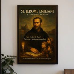 St. Jerome Emiliani A Cinematic Tribute Poster