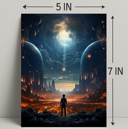 Journey To The Cosmic Abyss Poster