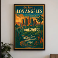 Hollywood Dreams: Vintage Los Angeles Poster Art