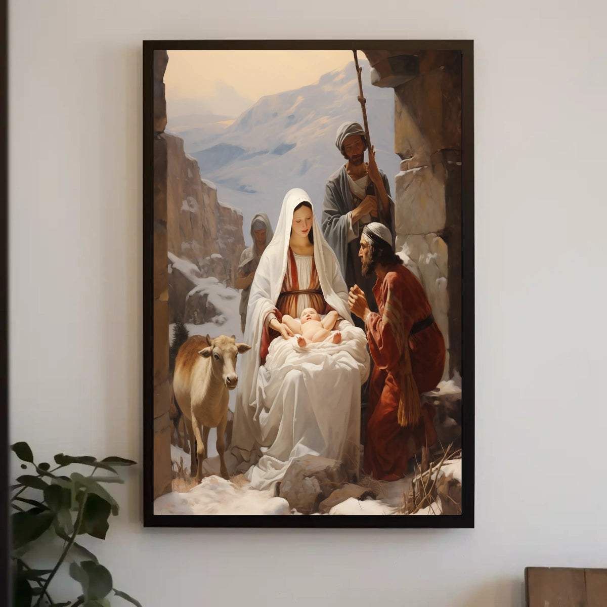 Nativity Scene Poster