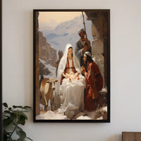 Nativity Scene Poster
