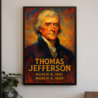 Thomas Jefferson 3Rd President Poster
