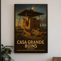 Casa Grande Ruins Arizona Poster