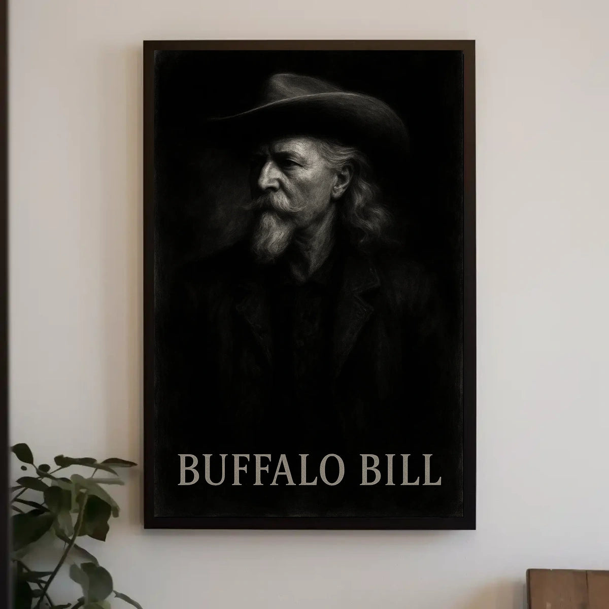 Buffalo Bill Portrait American West Historical Poster