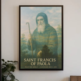 Saint Francis Of Paola Poster