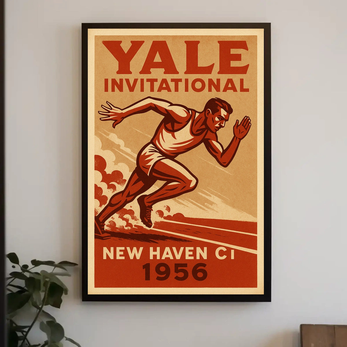 Yale Invitational 1956 Poster