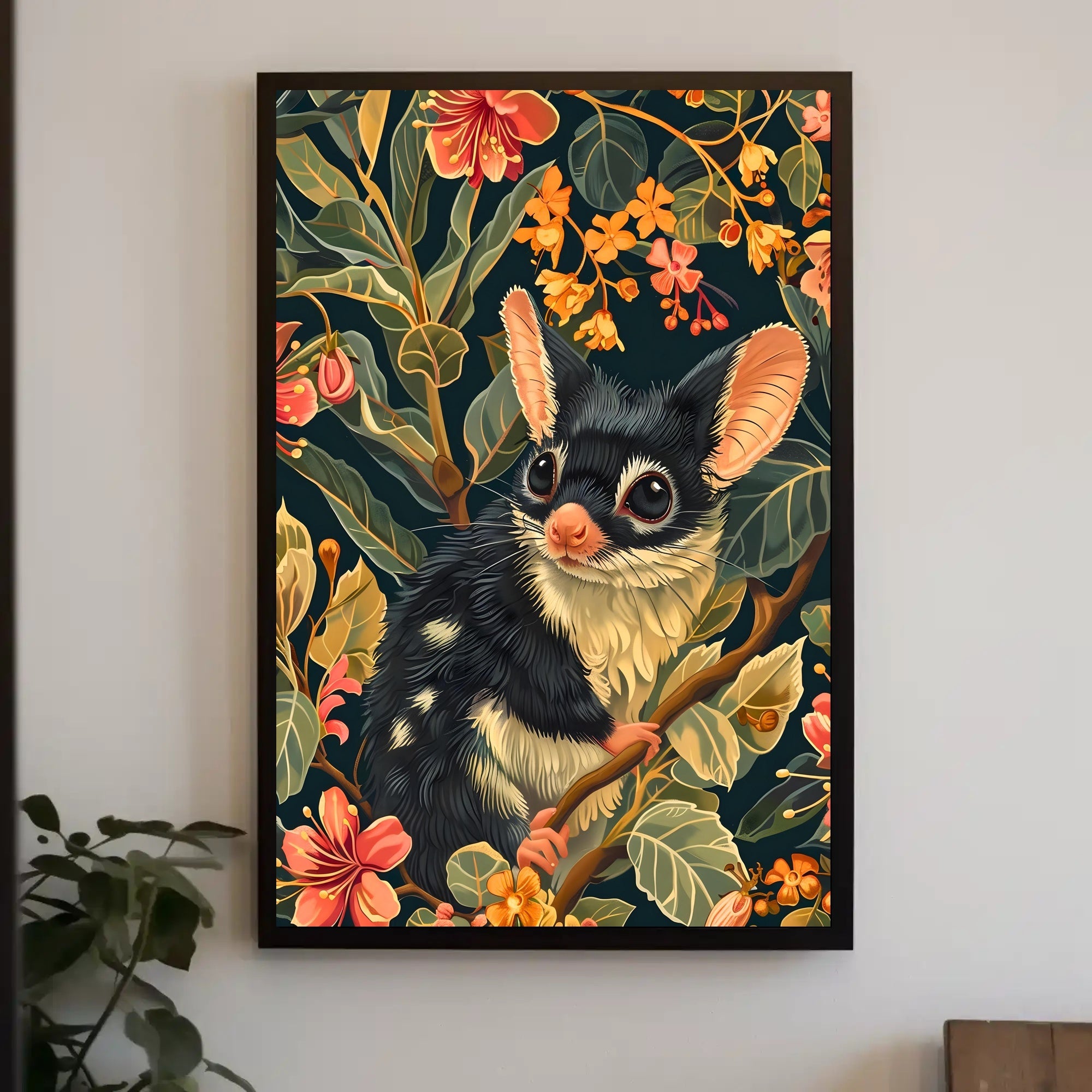Enchanted Forest Creature Wall Art Print