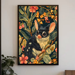 Enchanted Forest Creature Wall Art Print