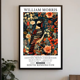 The Artistry of 19th Century Cotton Prints Cultural Poster