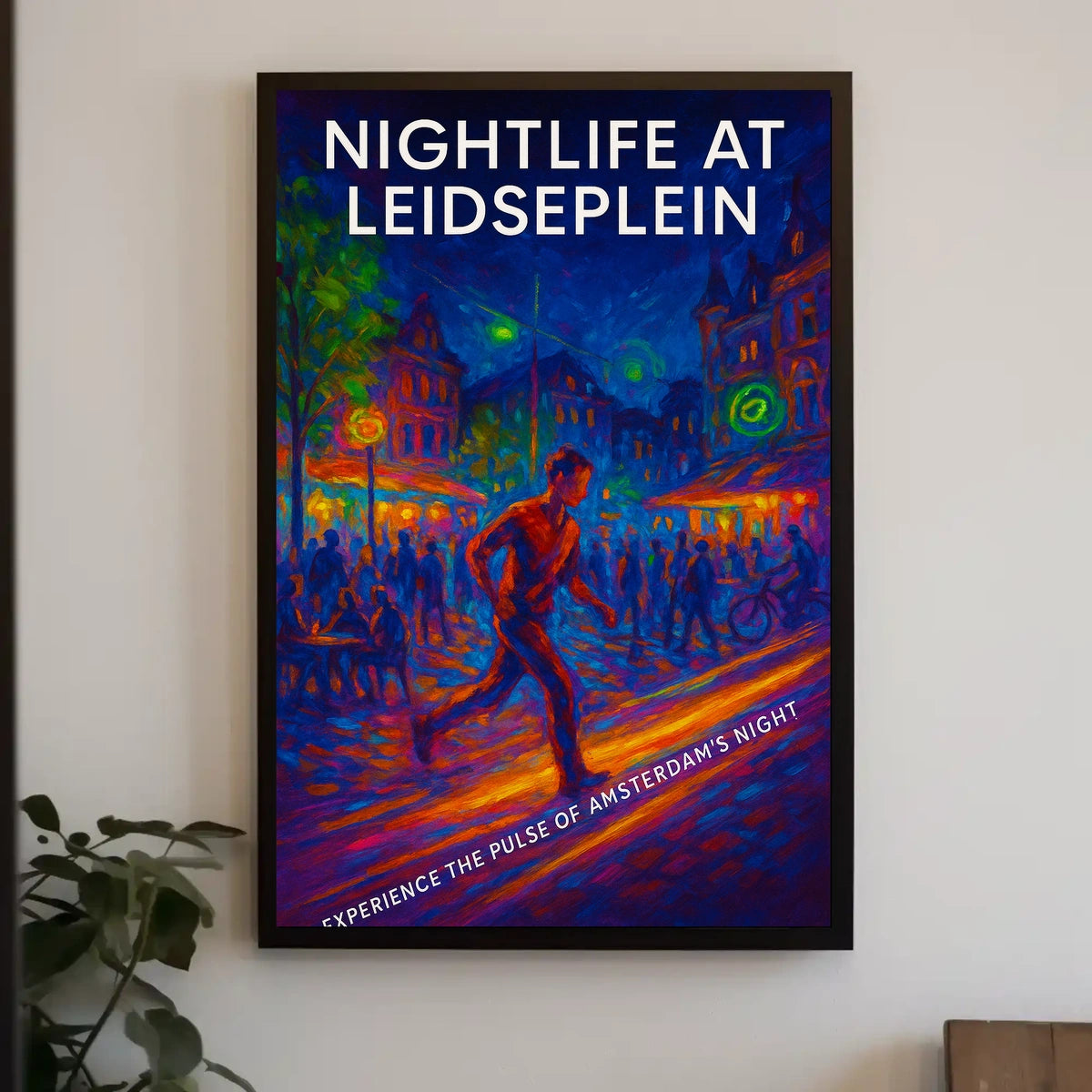 Nightlife At Leidseplein Poster
