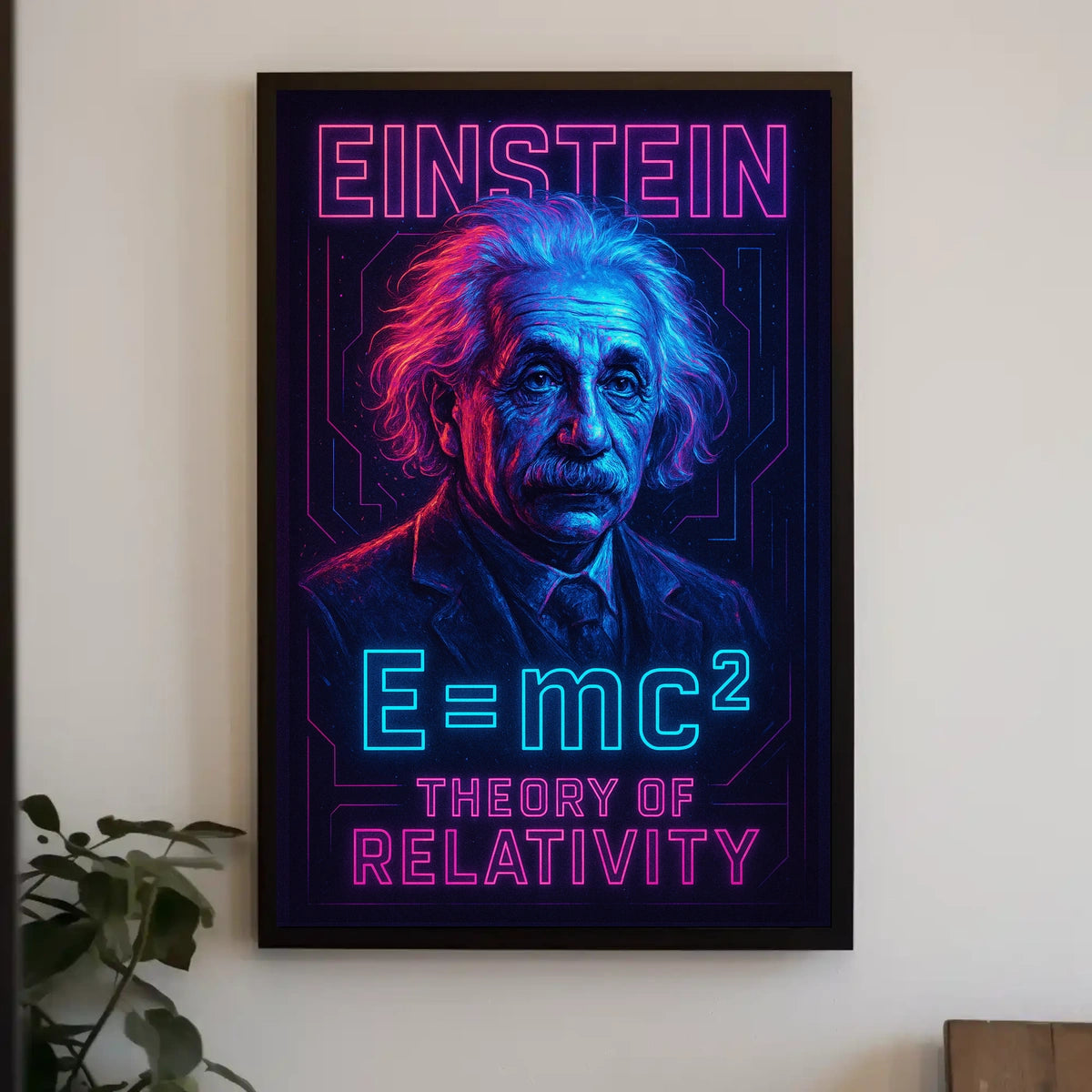Einstein Theory Of Relativity Poster