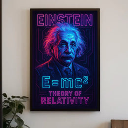 Einstein Theory Of Relativity Poster