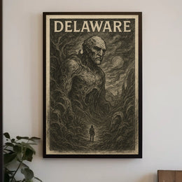 Delaware The Enigmatic Giant Poster
