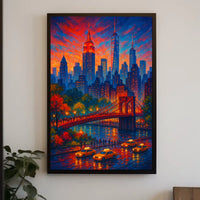 City Lights at Dusk