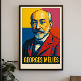 Georges Méliès Cinematic Pioneer Poster