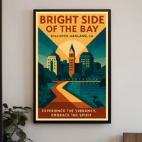 Oakland Tribune Tower Travel Poster