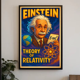 Einstein Theory Of Relativity Poster