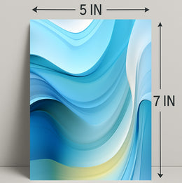 Oceanic Waves Poster