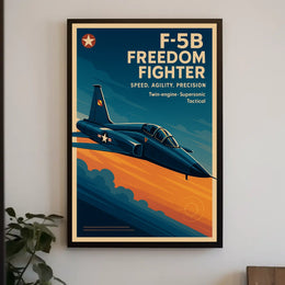F-5B Freedom Fighter Poster