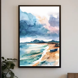 Tranquil Shoreline Poster